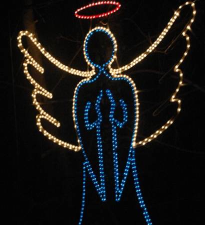 Lights from the 1990s Blue Angel (now Gold Angel)
